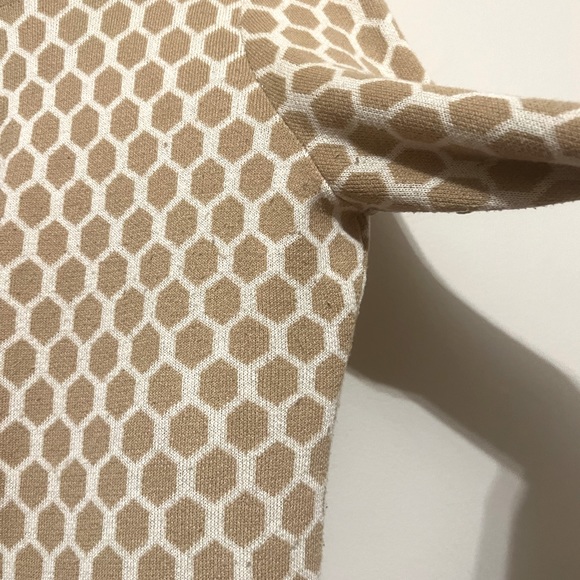 Women’s Banana Republic Cardigan Size Petite Medium Beige & Cream - Picture 6 of 7